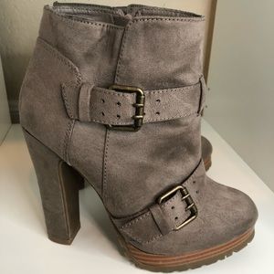 Gray Booties